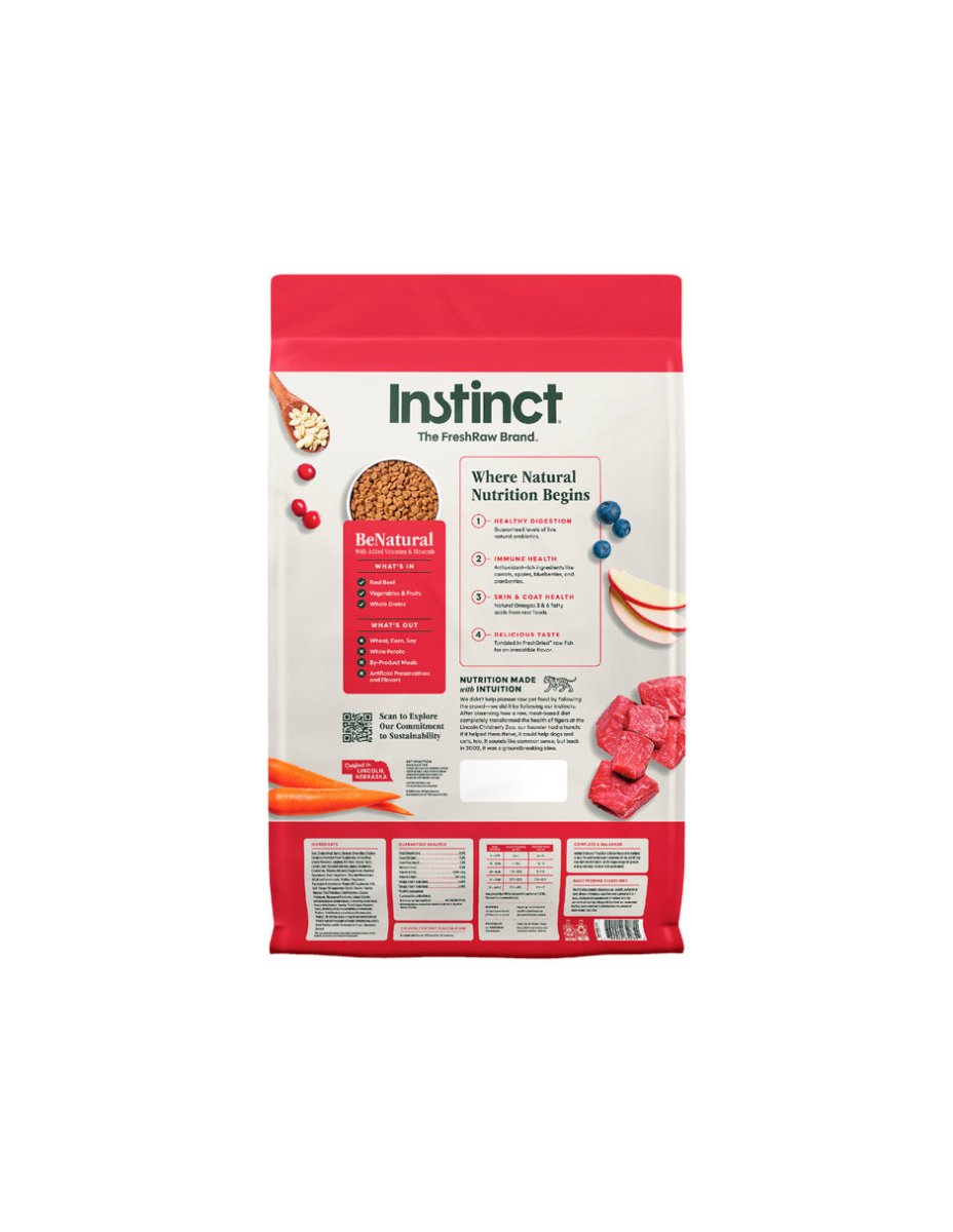 Instinct Be Natural Alimento para perro con Carne de Res - Instinct México