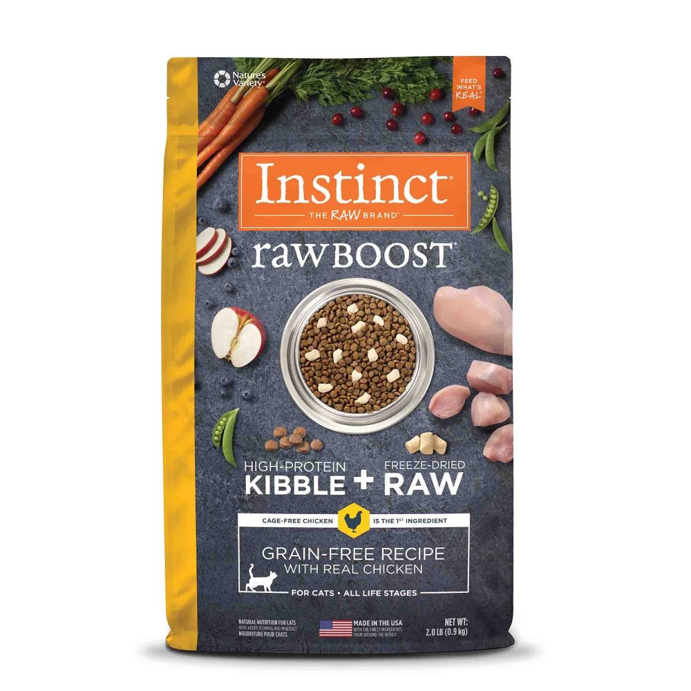Alimento Para Gatos Instinct Raw Boost, Sabor Pollo Sin Cereales. - Instinct México