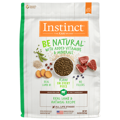 Instinct Be Natural Alimento para perro con Carne de Cordero - Instinct México
