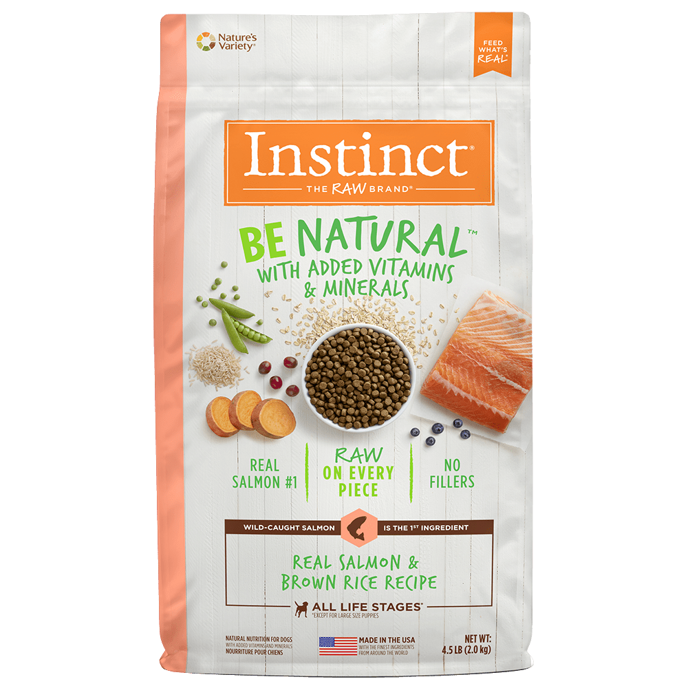Instinct Be Natural Alimento para perro con Carne de Salmón