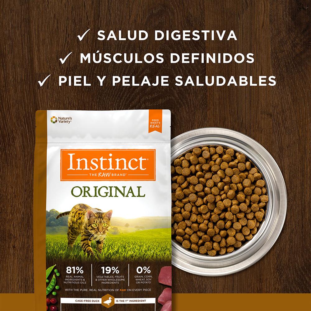 Instinct Original, Alimento para Gatos, Receta de Pato - Instinct México