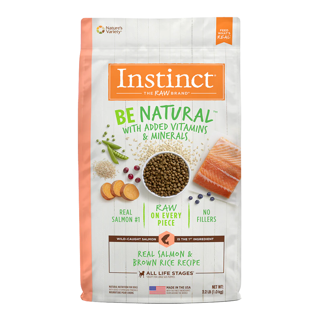 Instinct Be Natural Alimento para perro con Carne de Salmón