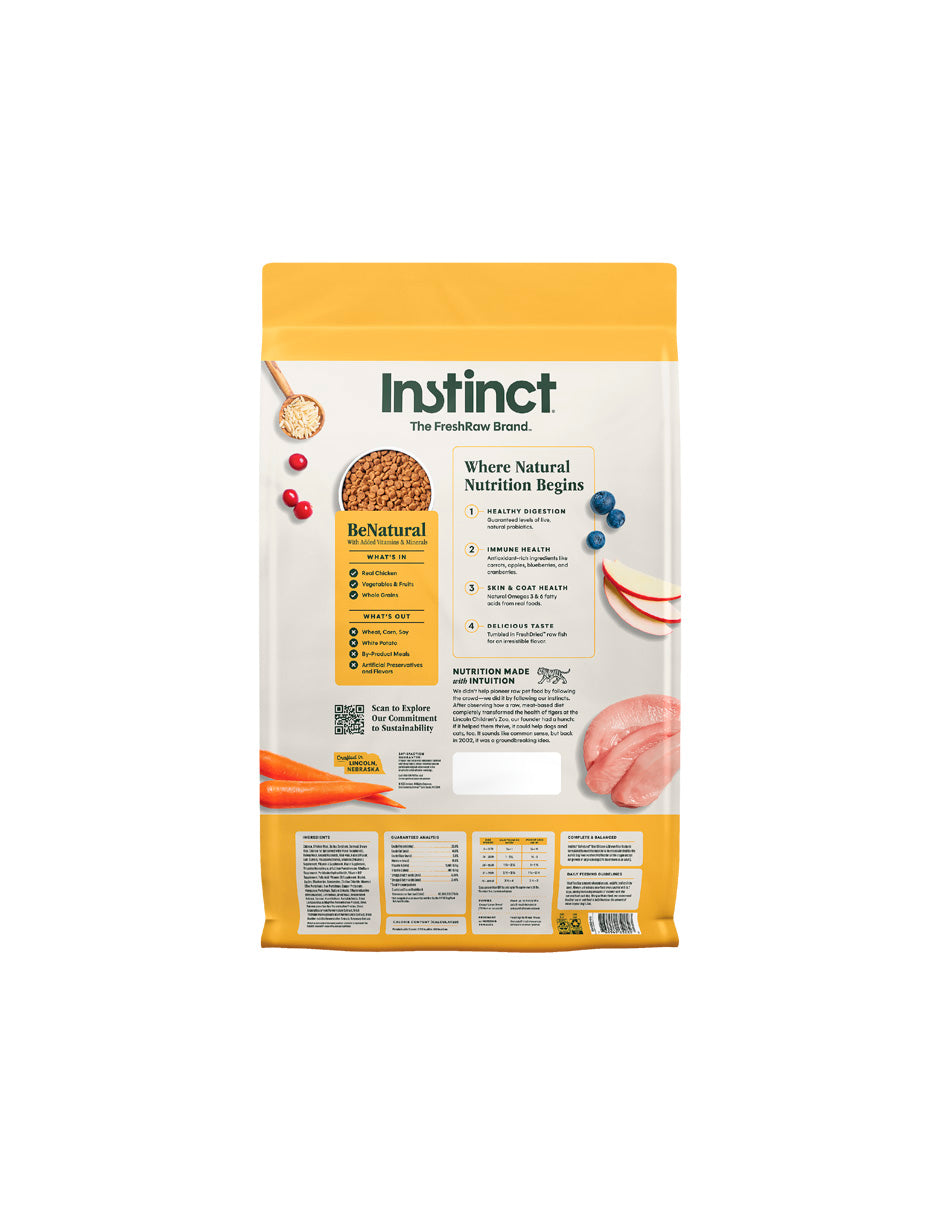 Instinct Be Natural Alimento para perro con Carne de Pollo