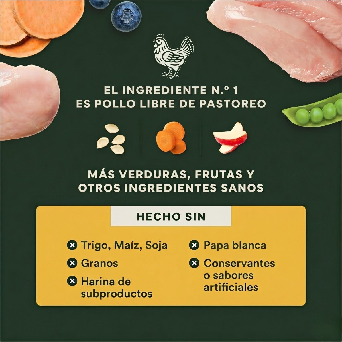 Alimento Para Perros Instinct Raw Boost de Pollo, Sin Granos - Instinct México