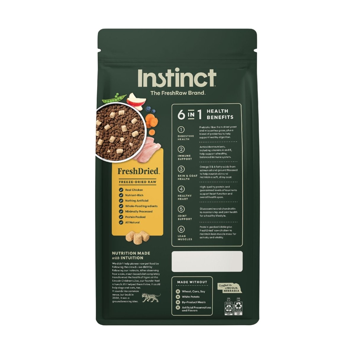 Alimento Para Perros Instinct Raw Boost de Pollo, Sin Granos - Instinct México