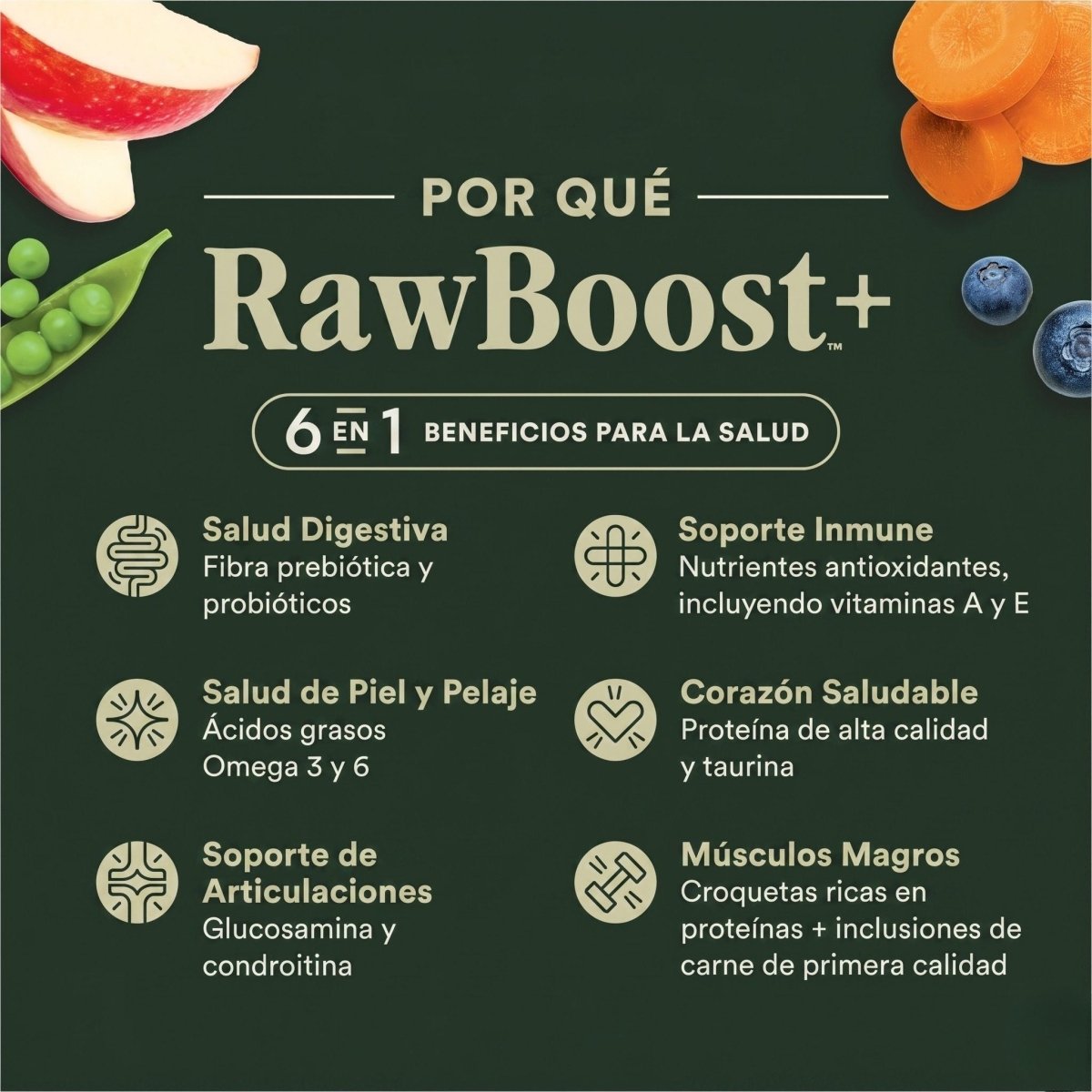 Alimento Para Perros Instinct Raw Boost de Res, Sin Granos - Instinct México
