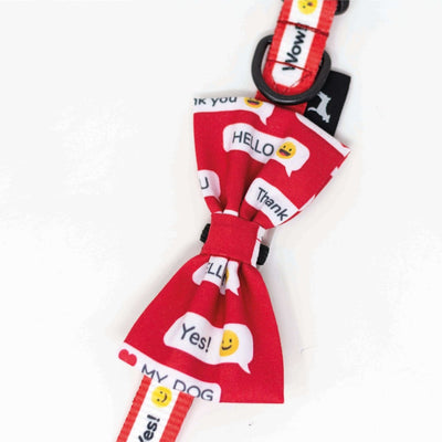 🎁 Collar Con Moño Para Perro Con Cintilla Y Herraje De Acero Reforzado. (100% off) - Instinct México