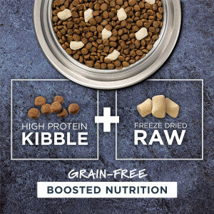 Instinct Raw Boost Salmón Grain Free para Gato, Alimento con Carne Cruda Liofilizada 4.5 lb