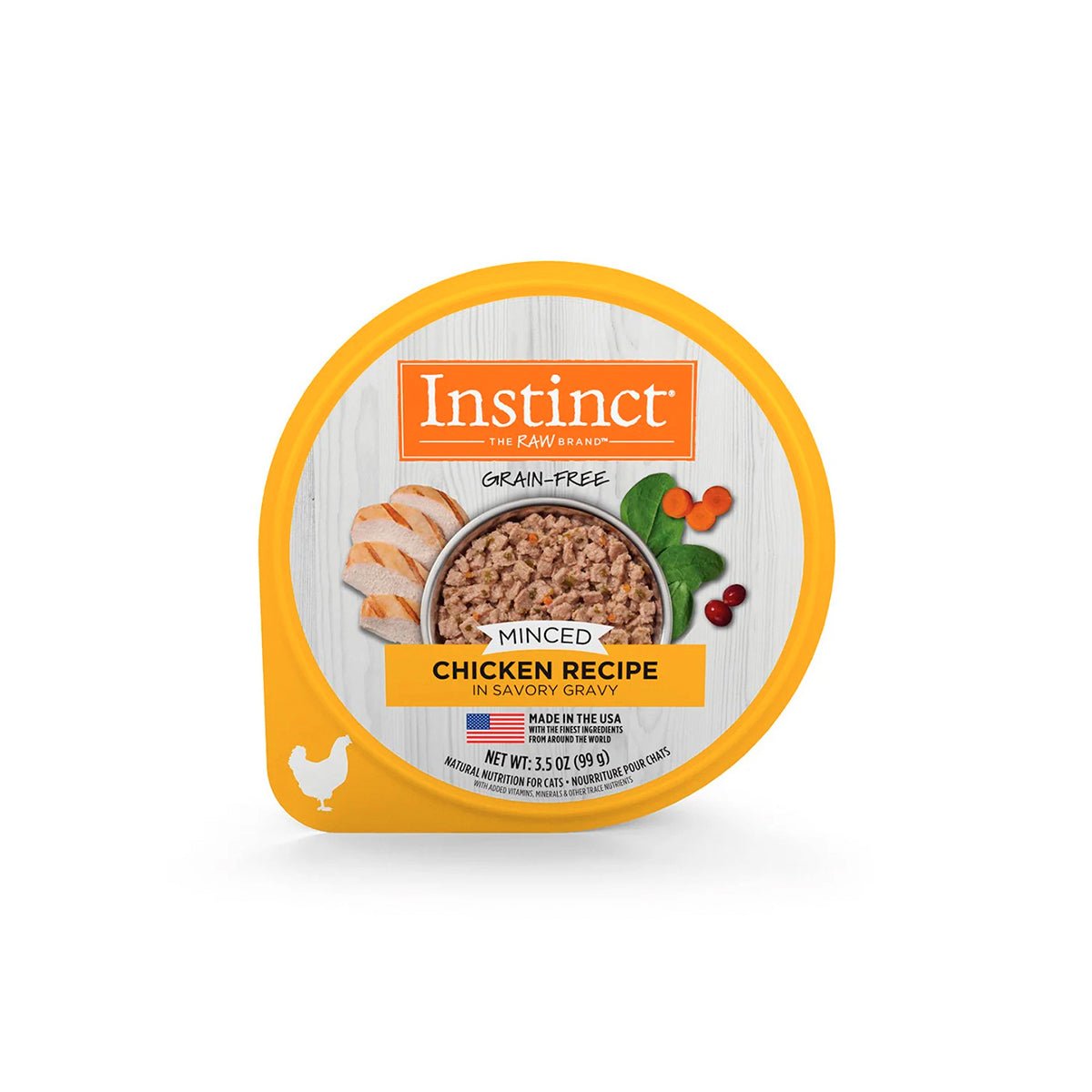 Instinct Alimento Húmedo Gato Minced Cup Variety Pack, Mix de sabores 12 Pack - Instinct México