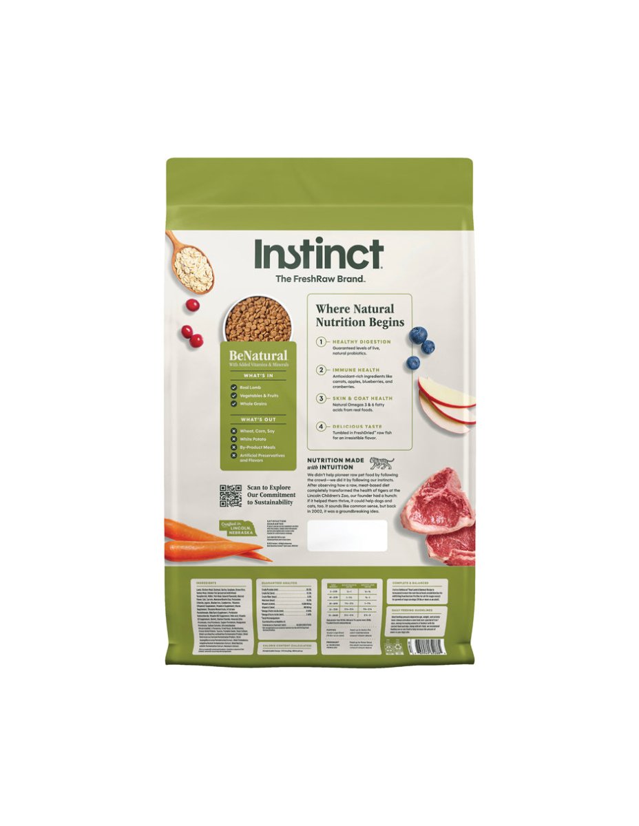 Instinct Be Natural Alimento para perro con Carne de Cordero - Instinct México