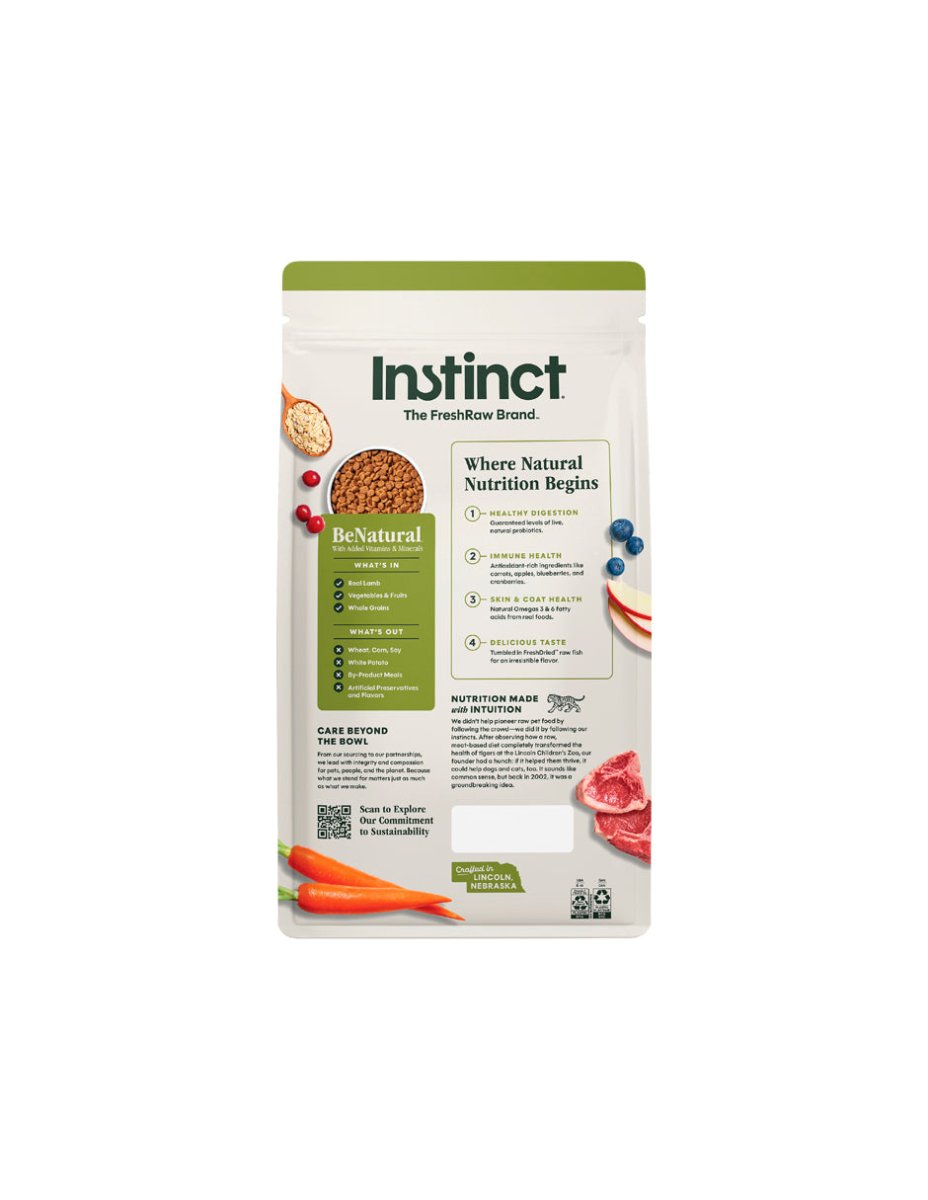 Instinct Be Natural Alimento para perro con Carne de Cordero - Instinct México