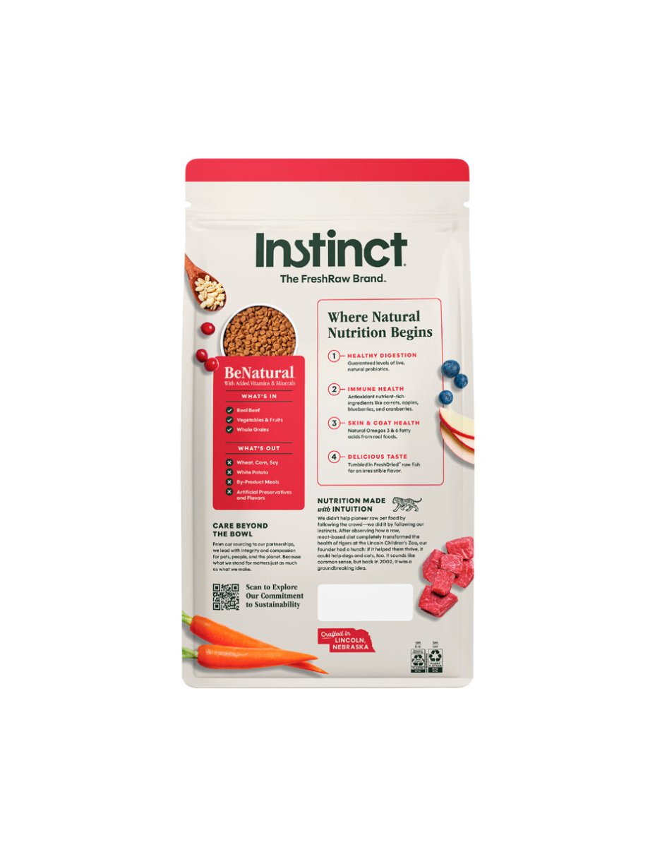 Instinct Be Natural Alimento para perro con Carne de Res - Instinct México
