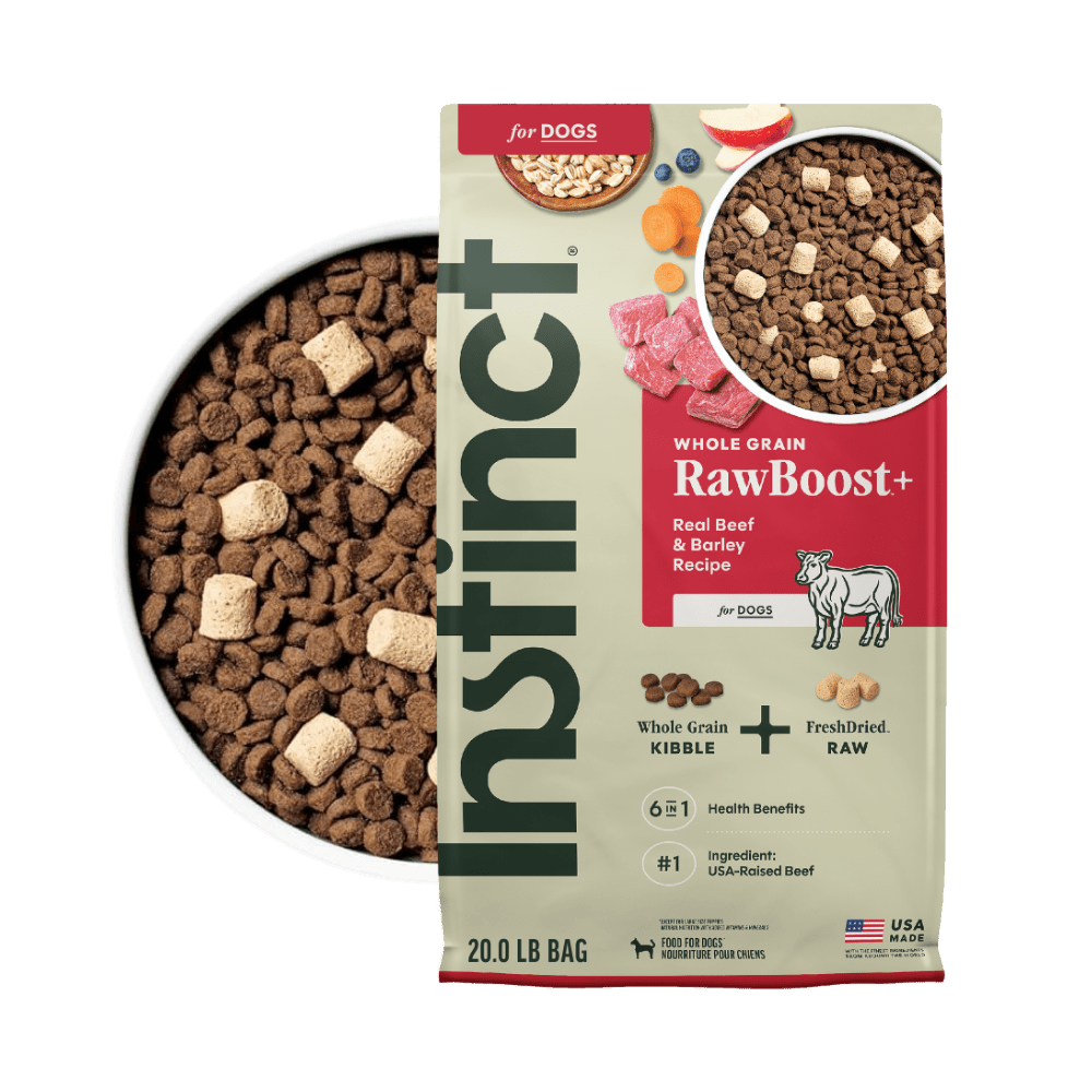 Instinct Raw Boost Alimento Seco para Perro Receta Res Real con Granos Integrales y Carne Cruda Liofilizada - Instinct México