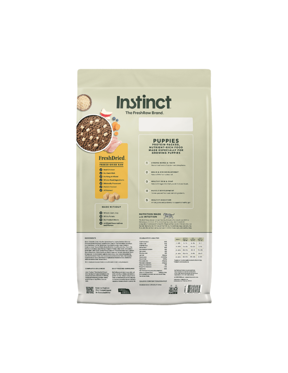 Instinct Raw Boost Croquetas para Cachorro, Receta de Pollo - Instinct México