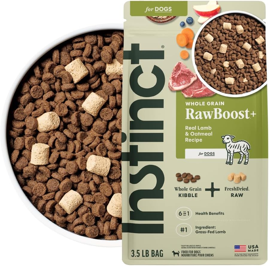 Instinct Raw Boost Croquetas para Perro, Receta de Cordero - Instinct México