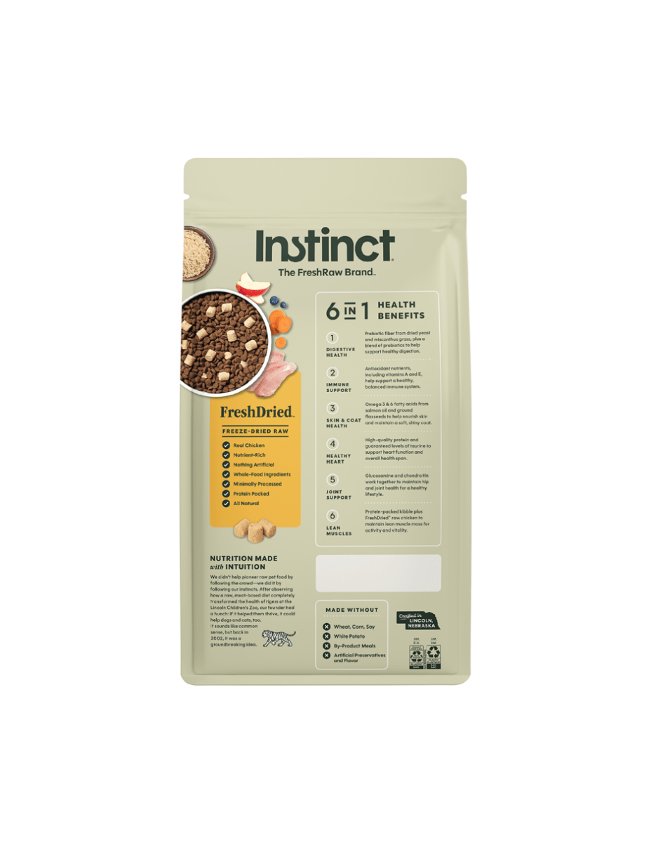 Instinct Raw Boost Croquetas para Perro, Receta de Pollo - Instinct México