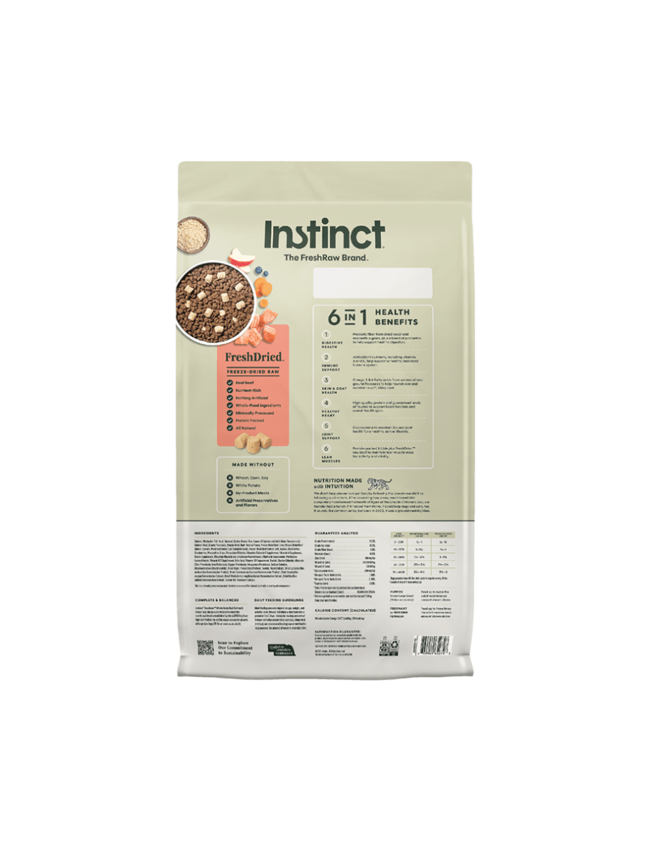 Instinct Raw Boost Croquetas para Perro, Receta de Salmón - Instinct México