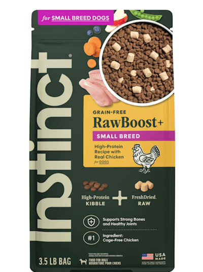 Instinct Raw Boost Grain Free Pollo, para Perros con Croquetas y Carne Cruda Liofilizada. - Instinct México