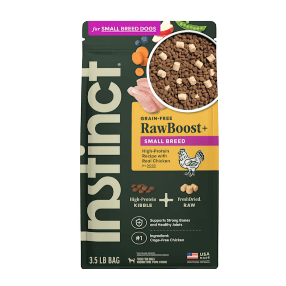 Instinct Raw Boost Grain Free Pollo, para Perros con Croquetas y Carne Cruda Liofilizada. - Instinct México