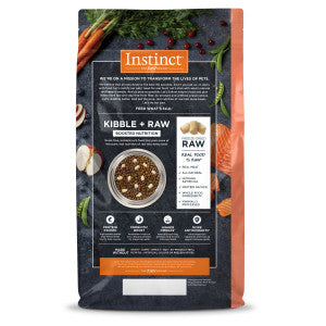 Instinct Raw Boost Salmón Grain Free para Gato, Alimento con Carne Cruda Liofilizada 4.5 lb