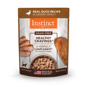 Instinct Original Healthy Cravings Alimento Húmedo para Gato, Receta de Pato. 85 g