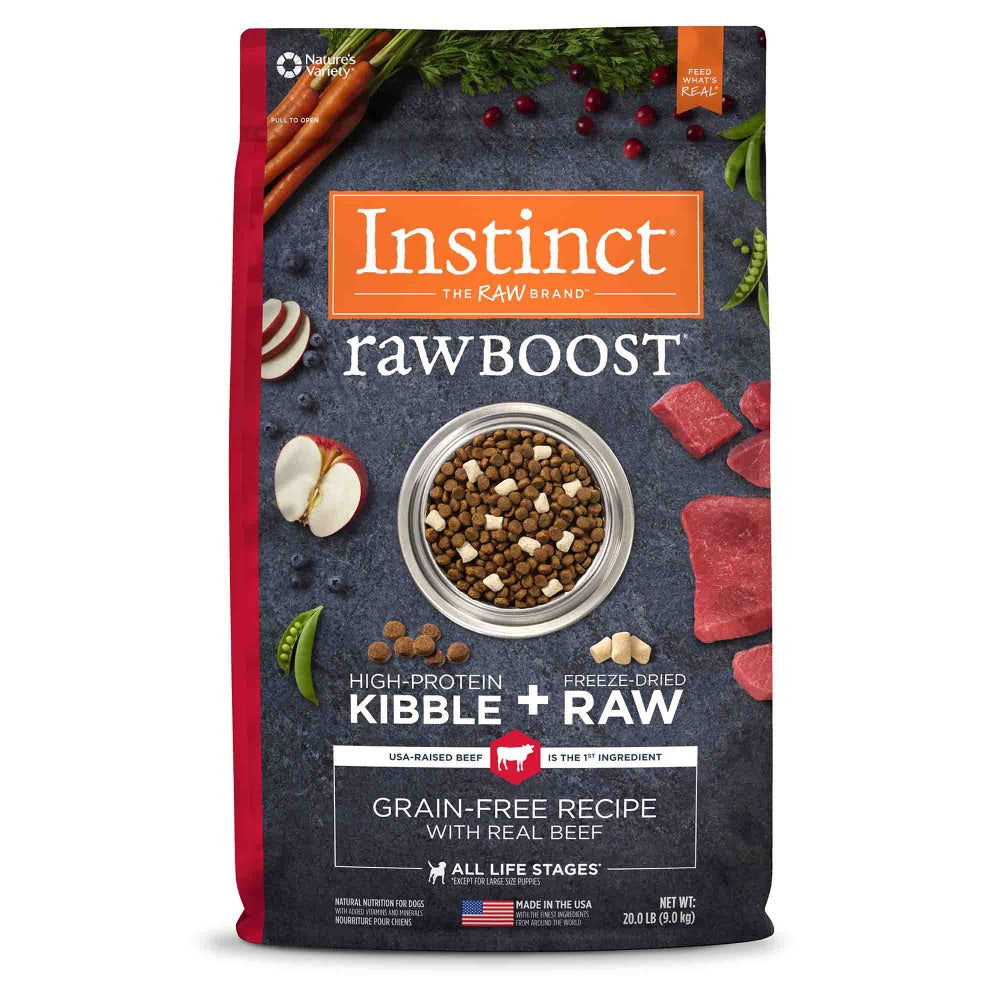 Alimento Para Perros Instinct Raw Boost, Sin Granos