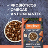 Alimento Para Perros Instinct Raw Boost, Sabor Salmón Sin Cereales