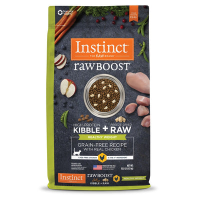 Alimento Para Gatos Instinct Raw Boost Peso Saludable, Sabor Pollo Sin Granos