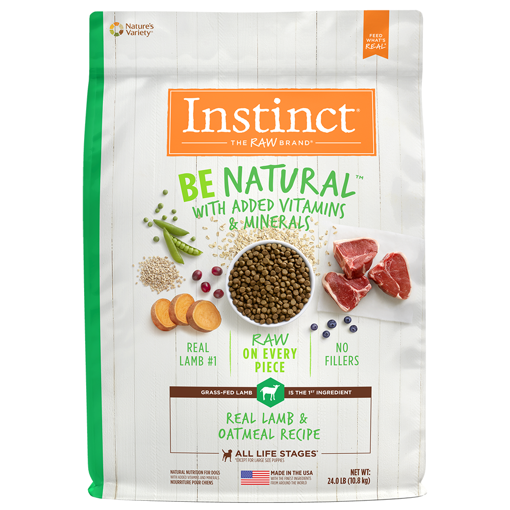 Instinct Be Natural Alimento para perro con Carne de Cordero