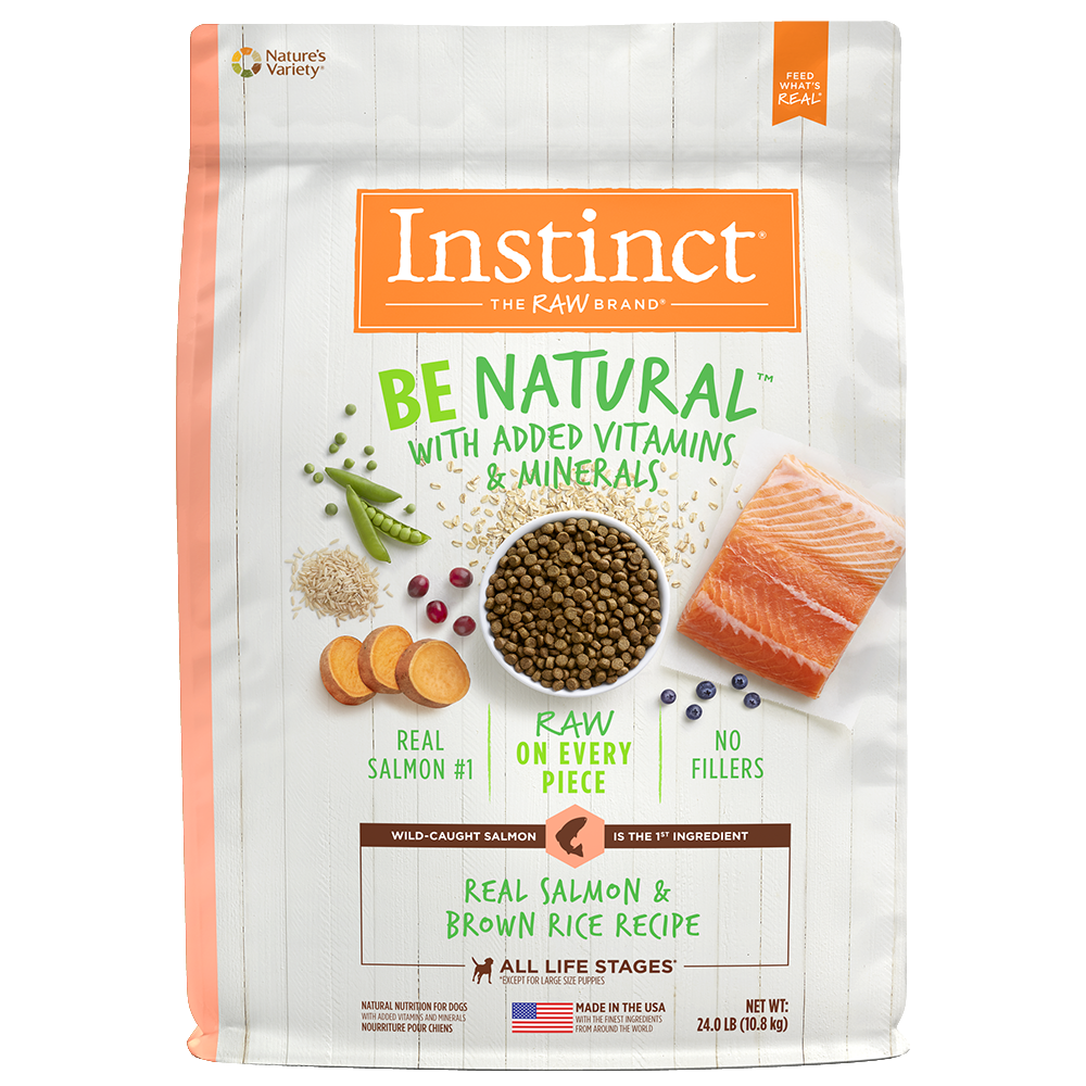 Instinct Be Natural Alimento para perro con Carne de Salmón