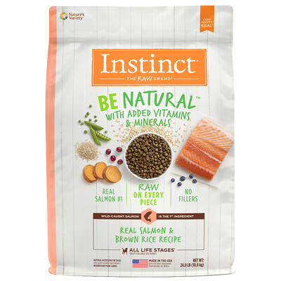 Instinct Be Natural Alimento para perro con Carne de Salmón