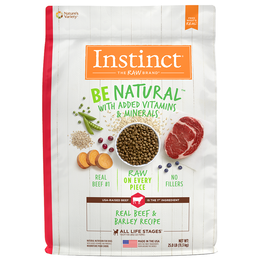 Instinct Be Natural Alimento para perro con Carne de Res