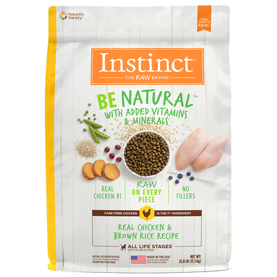 Instinct Be Natural Alimento para perro con Carne de Pollo