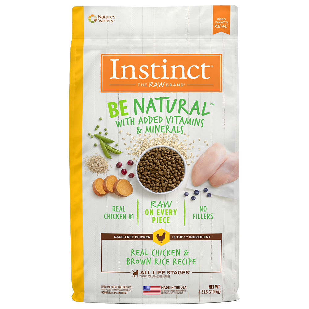 Instinct Be Natural Alimento para perro con Carne de Pollo