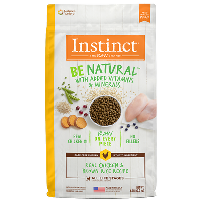 Instinct Be Natural Alimento para perro con Carne de Pollo
