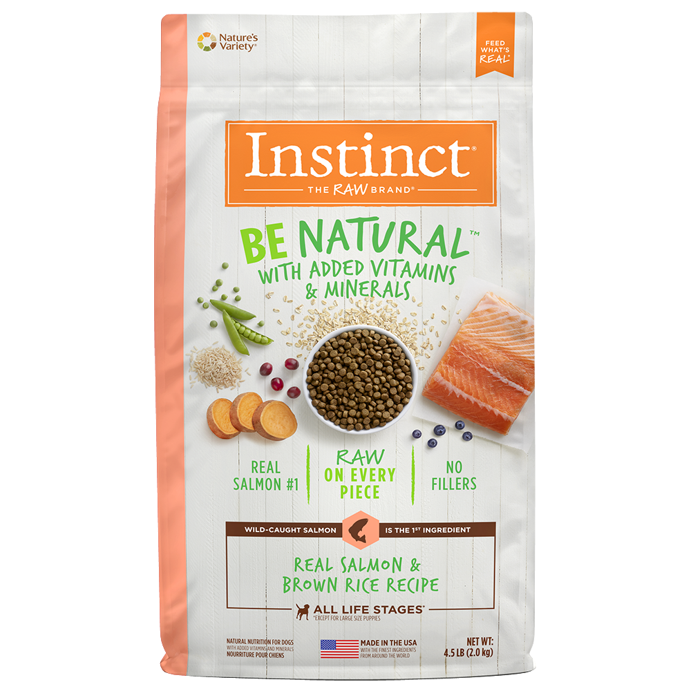 Instinct Be Natural Alimento para perro con Carne de Salmón