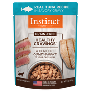 Instinct Original Healthy Cravings Alimento Húmedo para Gato, Receta de Atún 85g