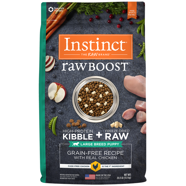 Grain free large breed puppy food outlet