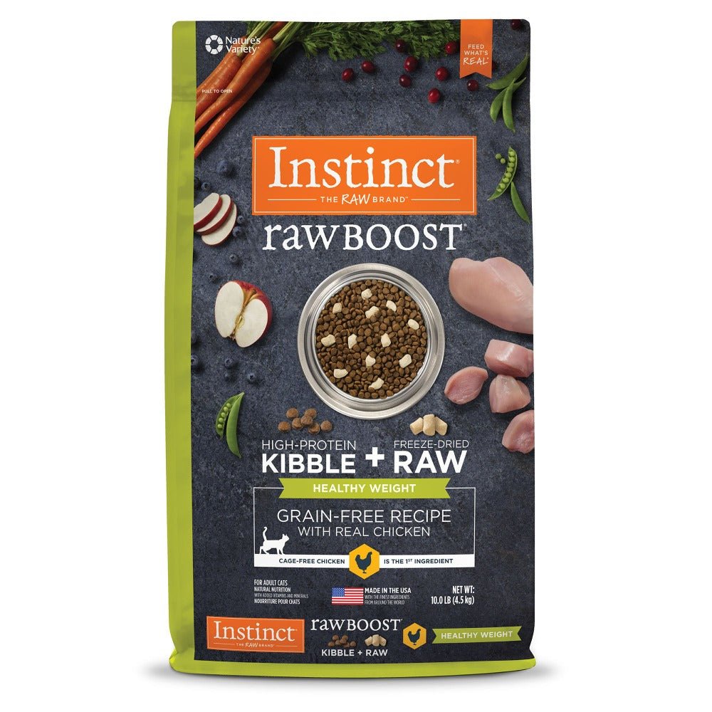 Alimento Para Gatos Instinct Raw Boost Peso Saludable, Sabor Pollo Sin Granos - Instinct México