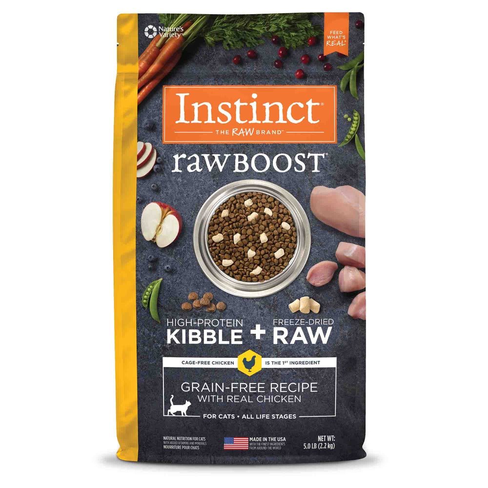 Alimento Para Gatos Instinct Raw Boost, Sabor Pollo Sin Cereales. - Instinct México