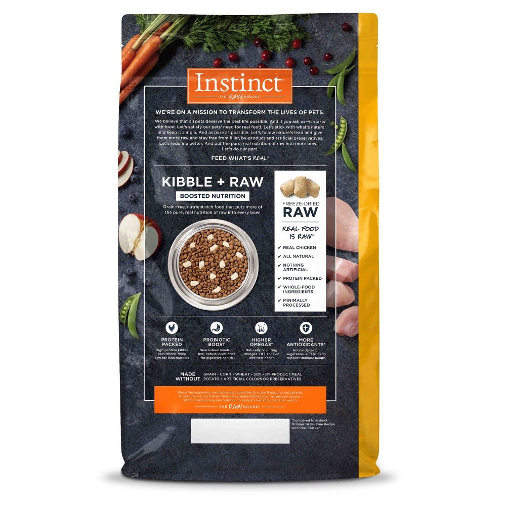 Alimento Para Gatos Instinct Raw Boost, Sabor Pollo Sin Cereales. - Instinct México