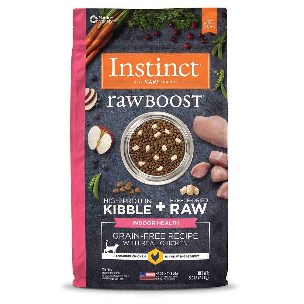 Alimento Para Gatos Instinct Raw Boost Salud Interior, Sabor Pollo Sin Granos. 5 lb - Instinct México