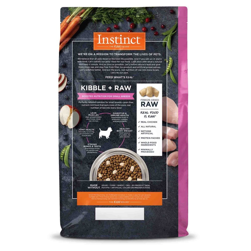 Alimento Para Perros Instinct Raw Boost Razas Pequeñas, Sabor Pollo Sin Granos - Instinct México