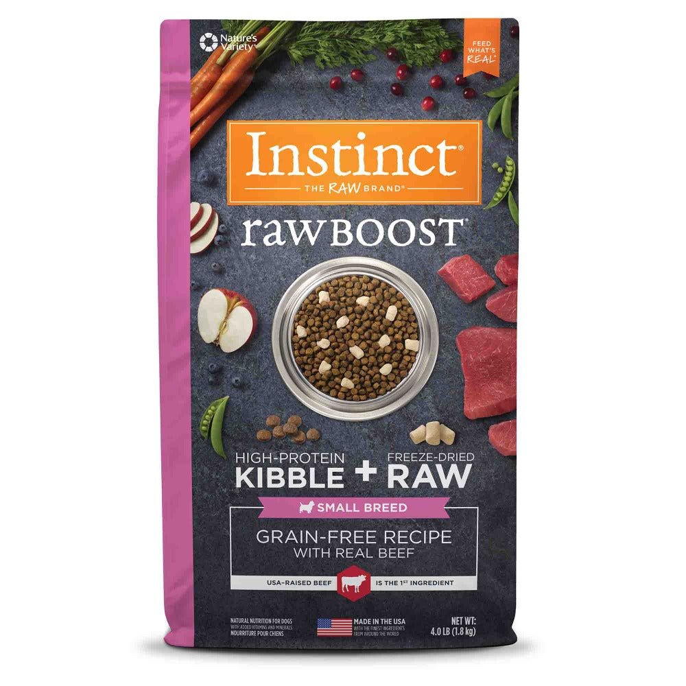 Alimento Para Perros Instinct Raw Boost Razas Pequeñas, Sabor Res Sin Granos - Instinct México