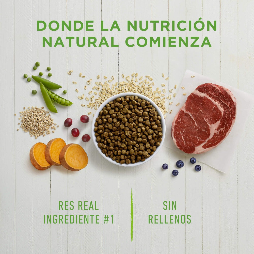 Instinct Be Natural Alimento para perro con Carne de Res