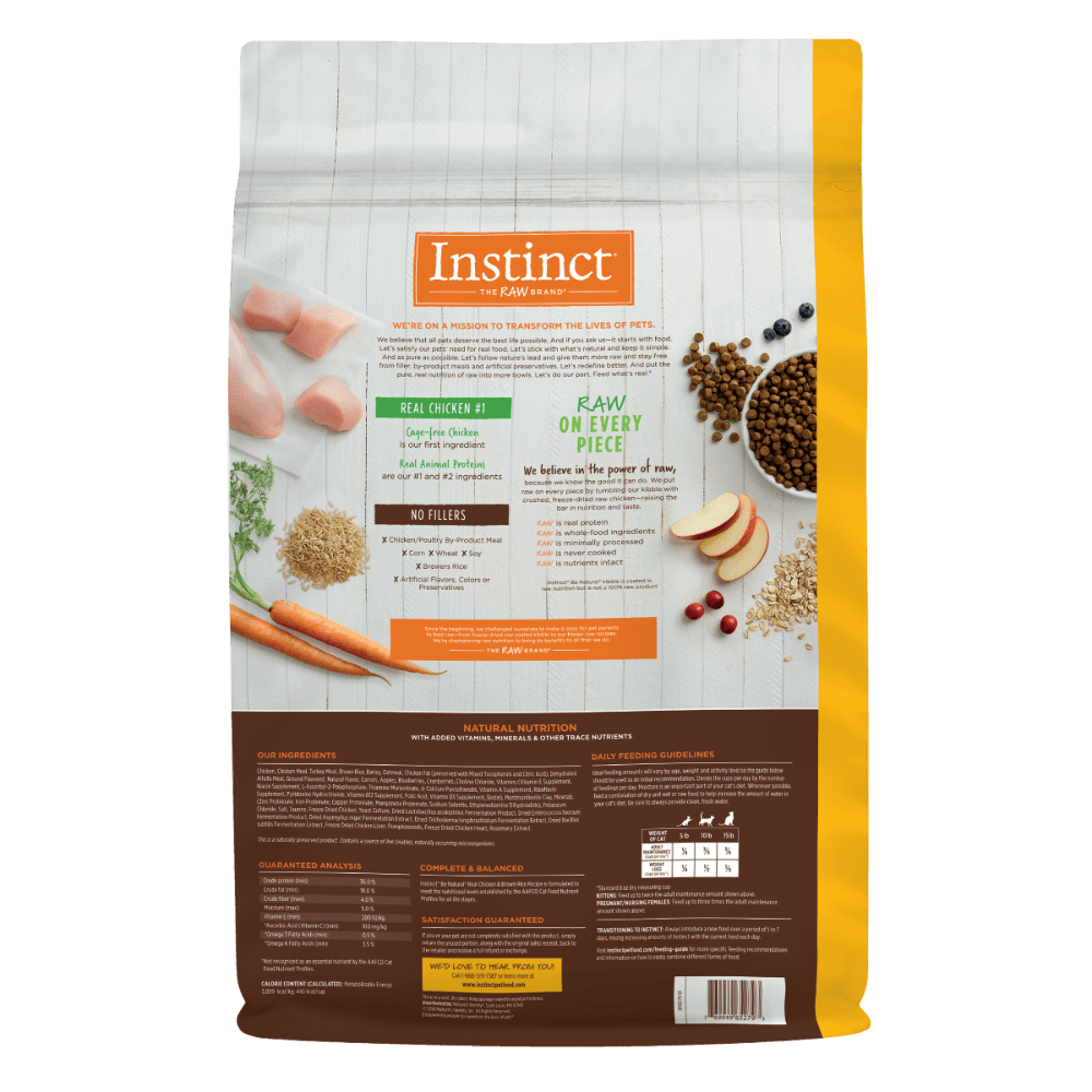 Instinct Be Natural Alimento para gato con Carne de Pollo - Instinct México
