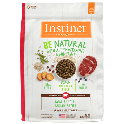 Instinct Be Natural Alimento para perro con Carne de Res - Instinct México