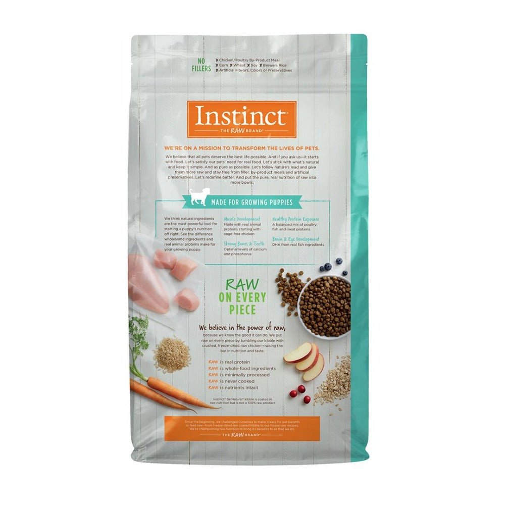 Instinct Be Natural Alimento para perro Puppy (cachorro) con Carne de Pollo - Instinct México