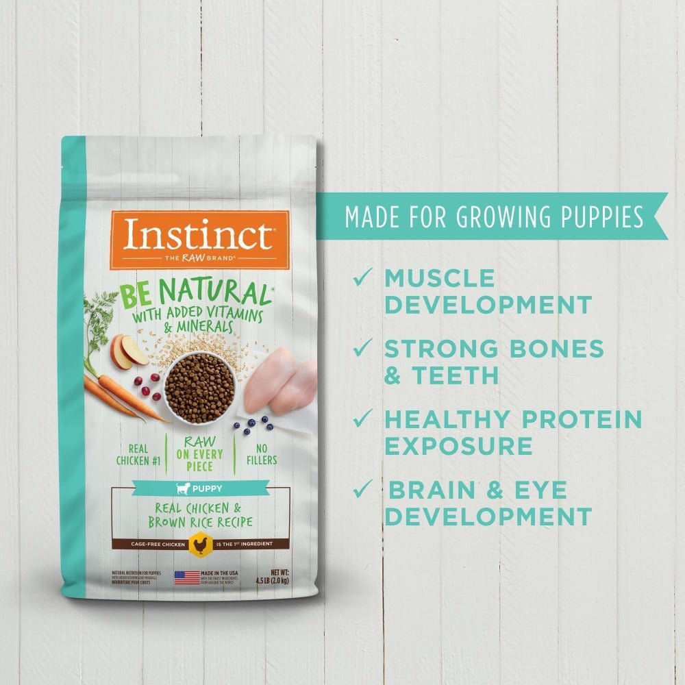 Instinct Be Natural Alimento para perro Puppy (cachorro) con Carne de Pollo - Instinct México