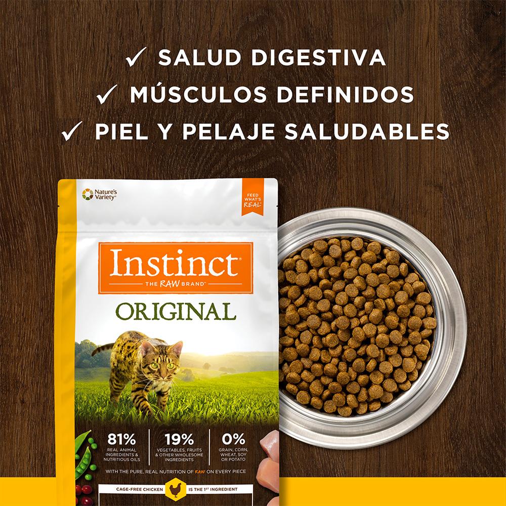 Instinct Original Alimento para Gatos, Receta de Pollo - Instinct México